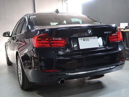 BMW 3シリーズセダン(F30) ユピテル製前後ドライブレコーダー装着と