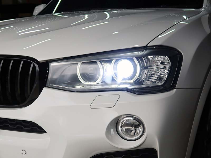 キセノンヘッドライト ( HID ) 用LEDバルブ装着 for BMW F系
