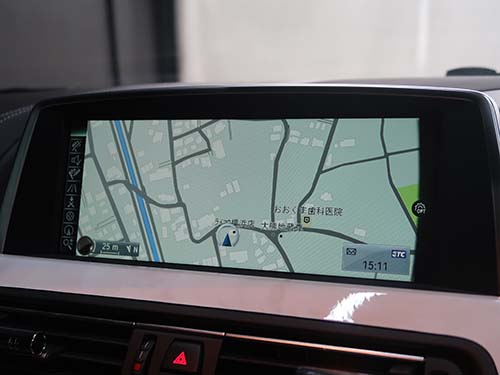 BMW 6シリーズグランクーペ ( F06 ) のナビゲーションシステムの地図データは2024年バージョンに更新