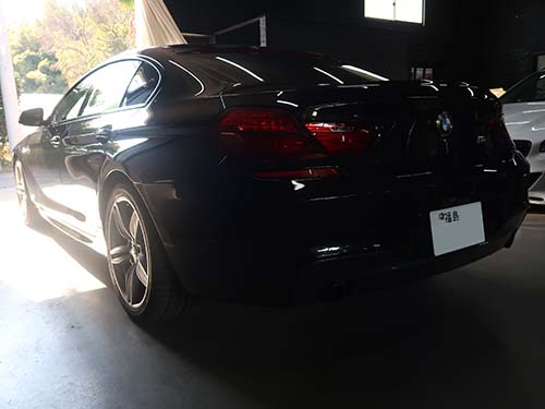 BMW 6シリーズグランクーペ ( F06 ) LEDインテリアライトユニット装着 & バックライト用LEDバルブ装着 & デイライトコーディング施工