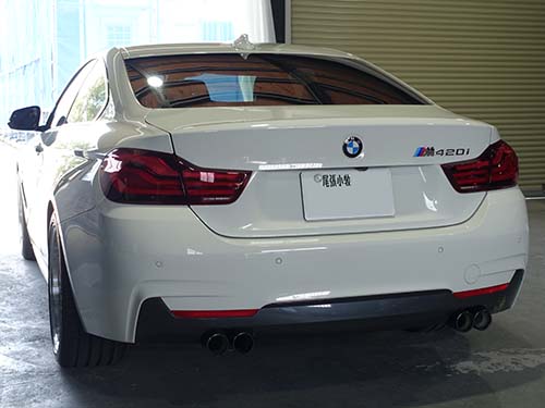 BMW 4シリーズクーペ ( F32 ) 追加コーディング施工