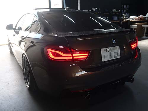 BMW 4シリーズグランクーペ ( F36 ) 純正AppleCarPlay有効化 & ハイビームアシスト有効化