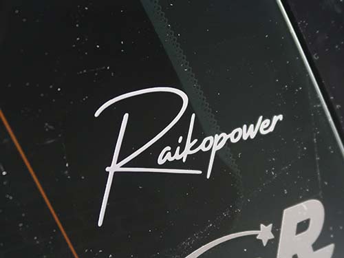 RAIKOの新デザインステッカー