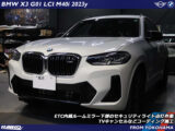 BMW X3 ( G01 ) ETC内蔵ルームミラー下部のセキュリティライト点灯作業 & TVキャンセルなどコーディング施工