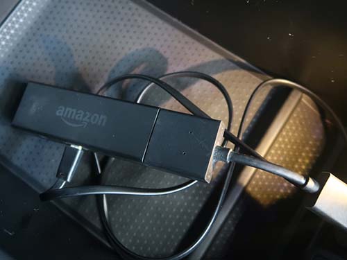 HDMI入力端子へAmazon Fire Tv Stickを接続して動作チェック