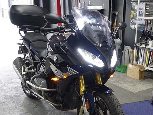 BMWモトラッド R1250RS ( K54 ) のクルージングライト有効化