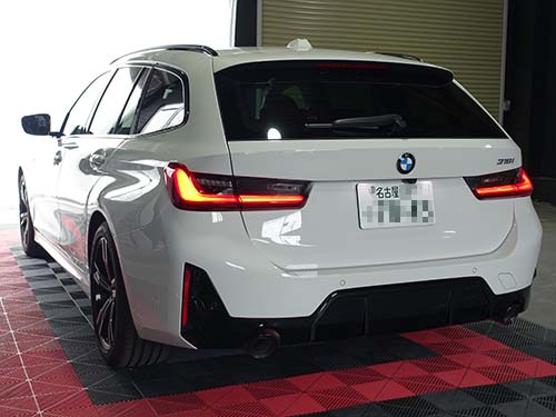 BMW 3シリーズ(G21) LCIモデルにステアヒーターやエンジンスターター取付