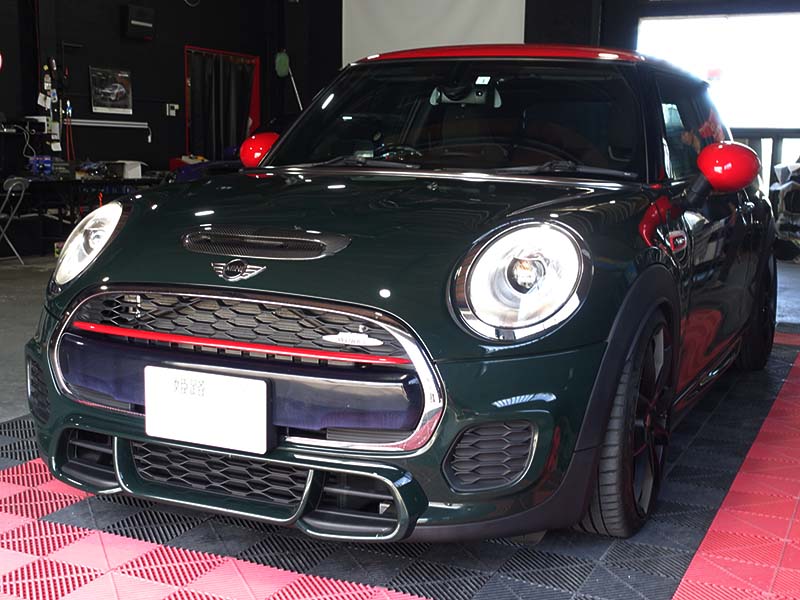 MINI F56 JCW 走行中のナビ操作を有効化などコーディング