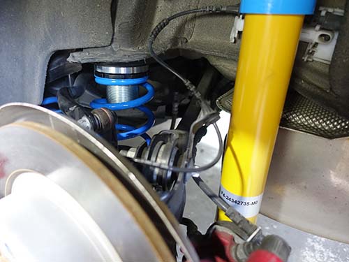 BILSTEIN ( ビルシュタイン )製車高調サスペンションキット ( B14 Comfort Spec )取付