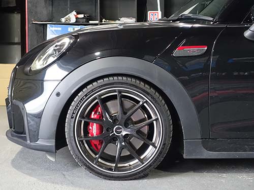 MINI JCW F56へビルシュタインのB14 コンフォートスペックの車高調装着 - BMW & MINI カスタム 専門店 ライコウ [  RAIKO ]