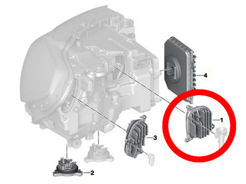 BMW純正パーツでデイライト用LEDモジュールをご用意