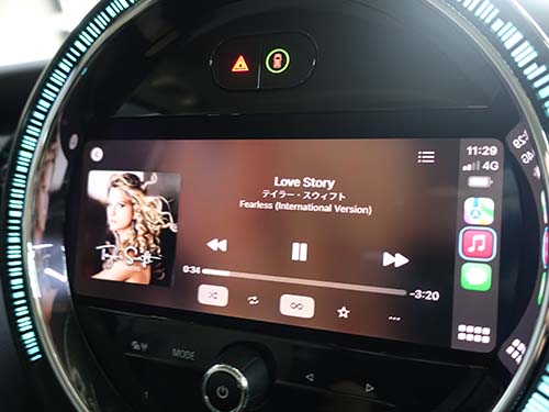 認証コード方式のAppleCarPlay ( アップルカープレイ ) 動作チェック