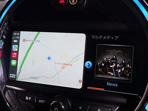 Wifiアンテナを取り付けるとAppleCarPlay ( アップルカープレイ )の接続が安定