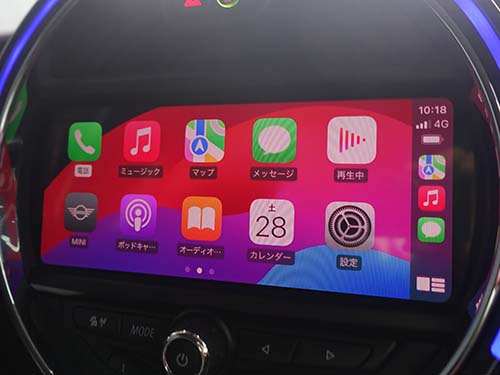 フルスクリーン仕様でAppleCarPlay ( アップルカープレイ )を復活