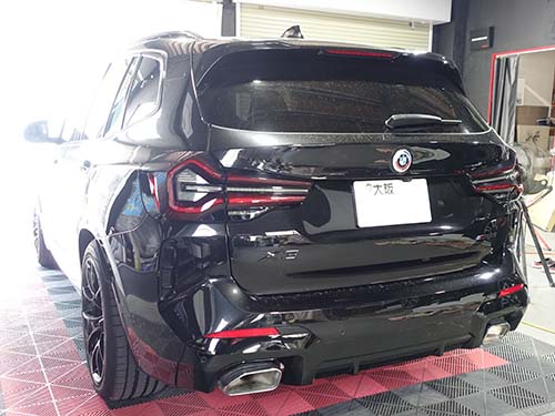 BMW X3(G01) LCIモデルへお乗り換えされコーディング