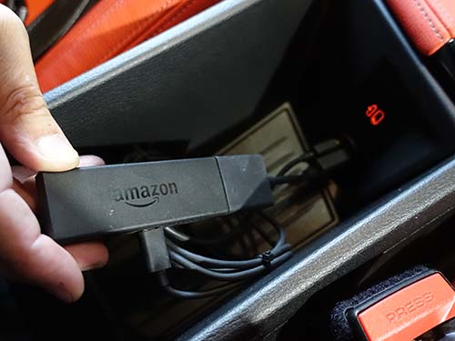 HDMI入力端子へAmazon Fire Tv Stickを接続して動作チェック