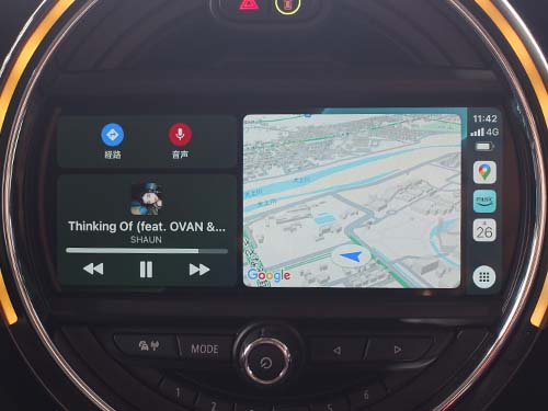 フルスクリーン仕様でAppleCarPlay ( アップルカープレイ )を再有効化