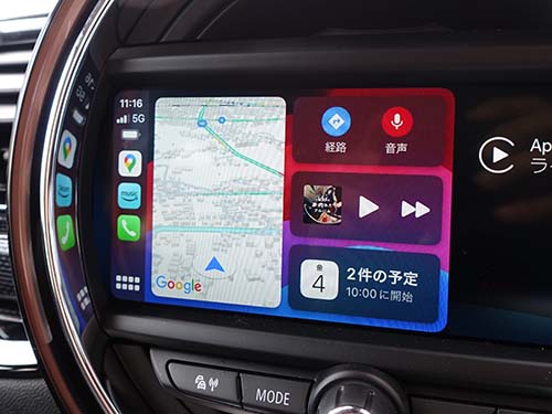 iPhoneを接続してAppleCarPlay ( アップルカープレイ )の動作チェック