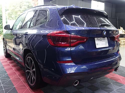 BMW X3(G01) 制限速度や追越禁止をメーターへアイコン表示させる制限速度アシスト有効化