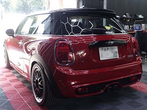 ミニ クーパーS(F56) 使えるオートライト機能へライトセンサー交換