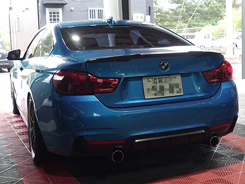 BMW 4シリーズクーペ(F32) デイライト発光させないコーディング