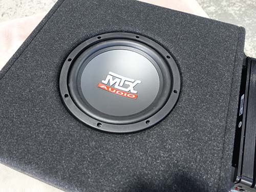 MTX AUDIO製サブウーファー用のBOXをオリジナル製作