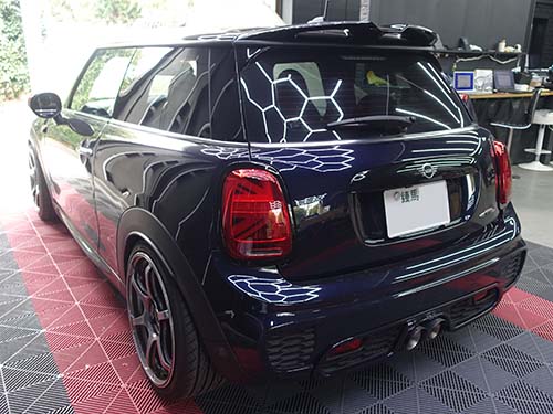 ミニ JCW(F56) 横並びメニューのID6デザインへ仕様変更