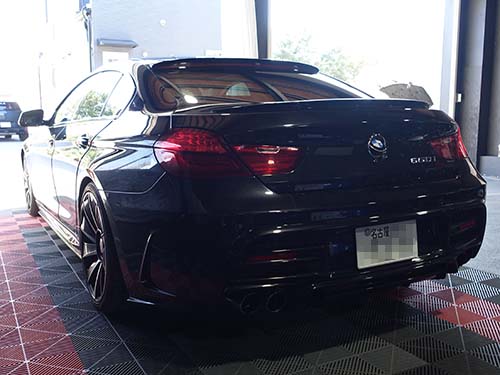 BMW 6シリーズグランクーペ(F06) 再コーディングと追加コーディングでご来店