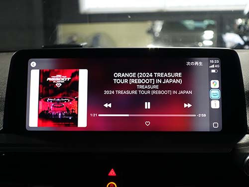 コーディングでアップルカープレイ ( Apple Car Play )をフルスクリーン化