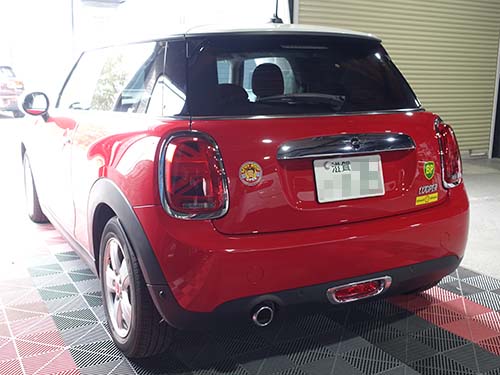 ミニ クーパー(F56) トグルスイッチのドライビングモードを取り付けてSPORT/MID/GREENを自由自在に操作