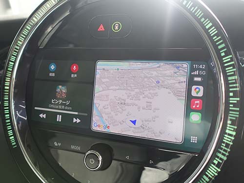 認証コード方式のAppleCarPlay ( アップルカープレイ ) 動作チェック