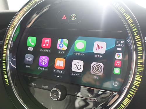 認証コード方式のAppleCarPlay ( アップルカープレイ ) 動作チェック