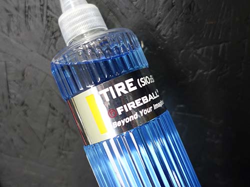 FIREBALL ( ファイアボール )製タイヤコーティング剤 【 TIRE ( SiO2 SATIN ) 】