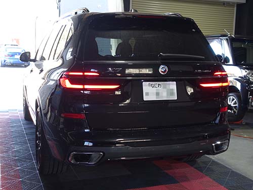 BMW X7(G07) LCIモデルへコーディング