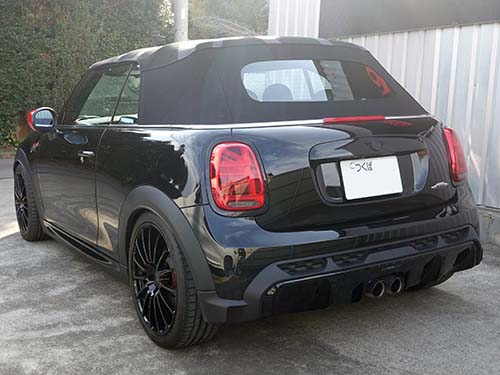 MINI JCW(F56) ヘッドライトのプロテクションフィルム再施工