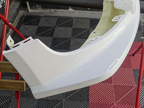 DuelL AG ( デュエル )製 トラックマスター フロントスポイラー ( Track Master Front Spoiler ) Ver1.1を当てがって調整