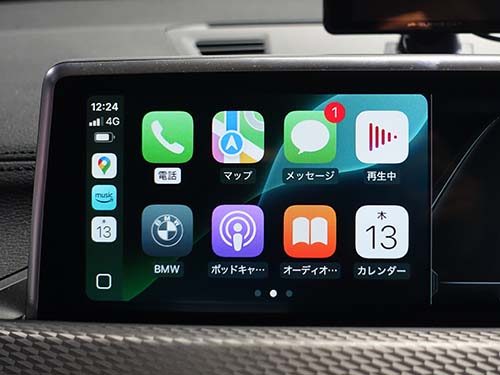 認証コード方式でAppleCarPlay ( アップルカープレイ )を再インストールした作業の動作チェック