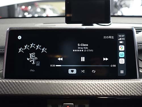 ディスプレイ全面表示でAppleCarPlay ( アップルカープレイ )が使えるようフルスクリーン表示有効化のコーディング