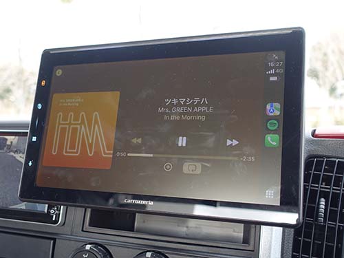 Apple CarPlayでミュージック再生