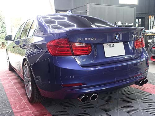 ALPINA 3シリーズ(F30)の地図データを最新バージョンへ更新して快適ドライブ