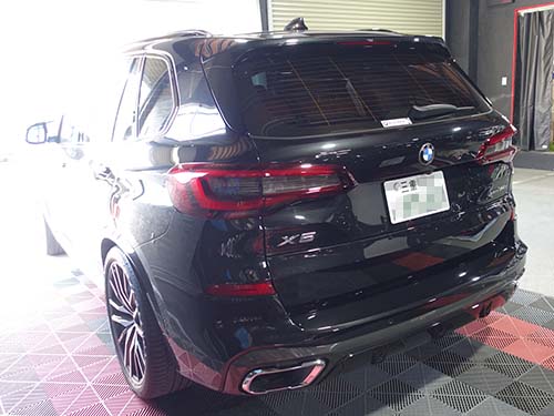 BMW X5(G05)の車高をさりげなくローダウン