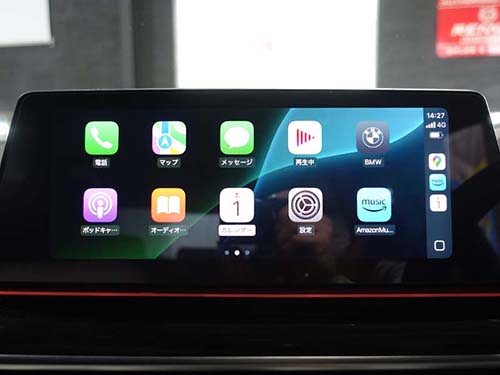 AppleCarPlay ( アップルカープレイ ) をフルスクリーン表示