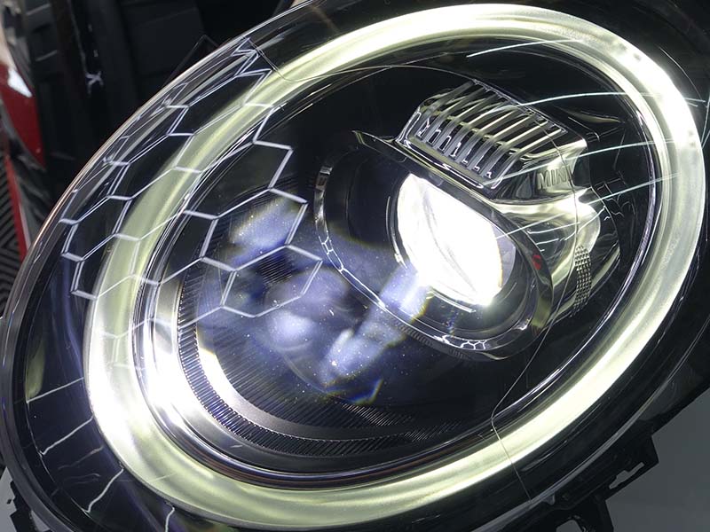 【中古品】MINI用LCIモデル純正LEDヘッドライト 【A0043】