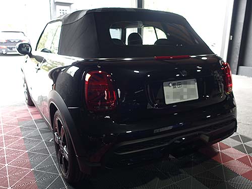 MINI F57 LCI2へスミス製アナログクロック&ハーマン製ツィーター装着