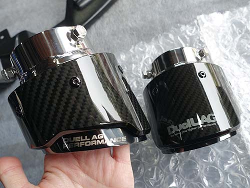 DuelL AG製マフラーテールエンド