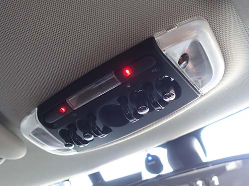 エキサイトメント対応LEDルームランプの発光