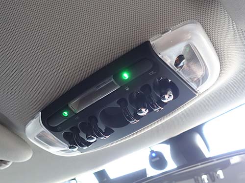 エキサイトメント対応LEDルームランプの発光