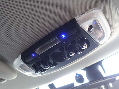 エキサイトメント対応LEDルームランプの発光