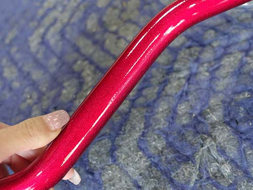GIOMIC製パフォーマンスタワーバー「キャンディレッド」に塗装