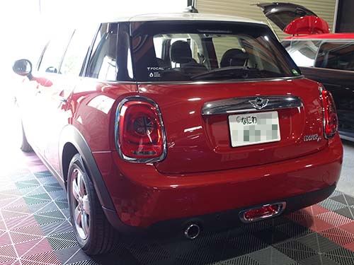 【MINI F55】純正ドライビングモード後付装着&LCI2ディスプレイリングにアップグレード